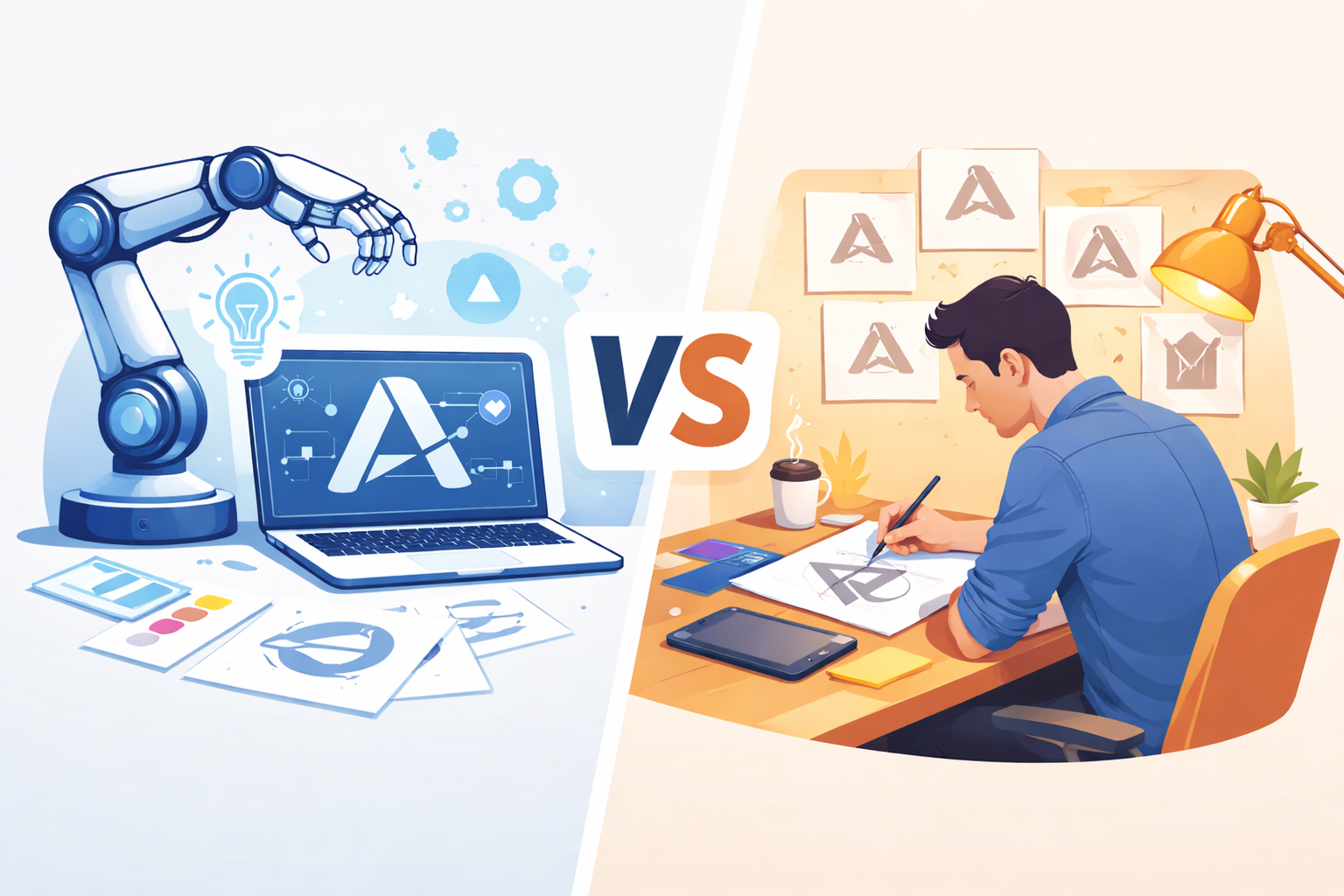 AI Icon Generation vs. Traditional Design: A Cost Comparison